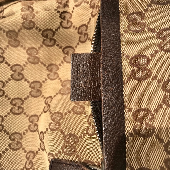 GUCCI Brown Canvas Fanny Pack - Picture 7 of 8